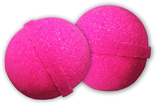 Beaver Bombs Funny Novelty Bath Bombs - XL Pink Bath Fizzers for Adults