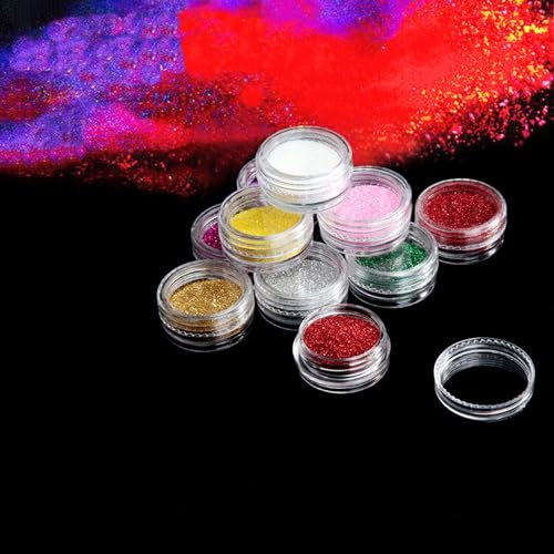 24 Color Body Glitter Set - Fine Cosmetic Glitter for Makeup
