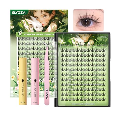 DIY Eyelash Extension Kit with Glue & Remover - LC Curl 10-12mm