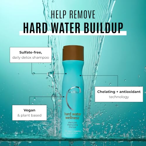 Malibu C Hard Water Wellness Shampoo - 9 oz Hydrating Sulfate-Free Hair Care
