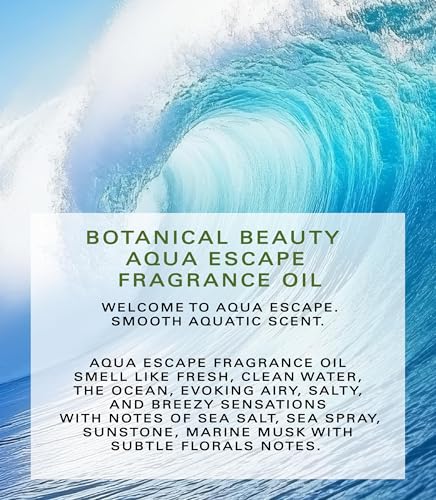Botanical Beauty Aqua Escape Fragrance Oil Roll-On, 0.33 Fl Oz