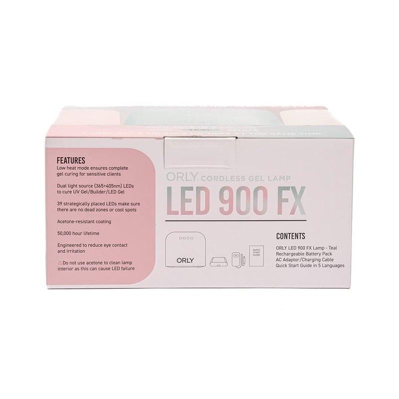 ORLY Cordless Gel Lamps for Curing Gel Nail Polish | LED Lamp for Nails (Blue)