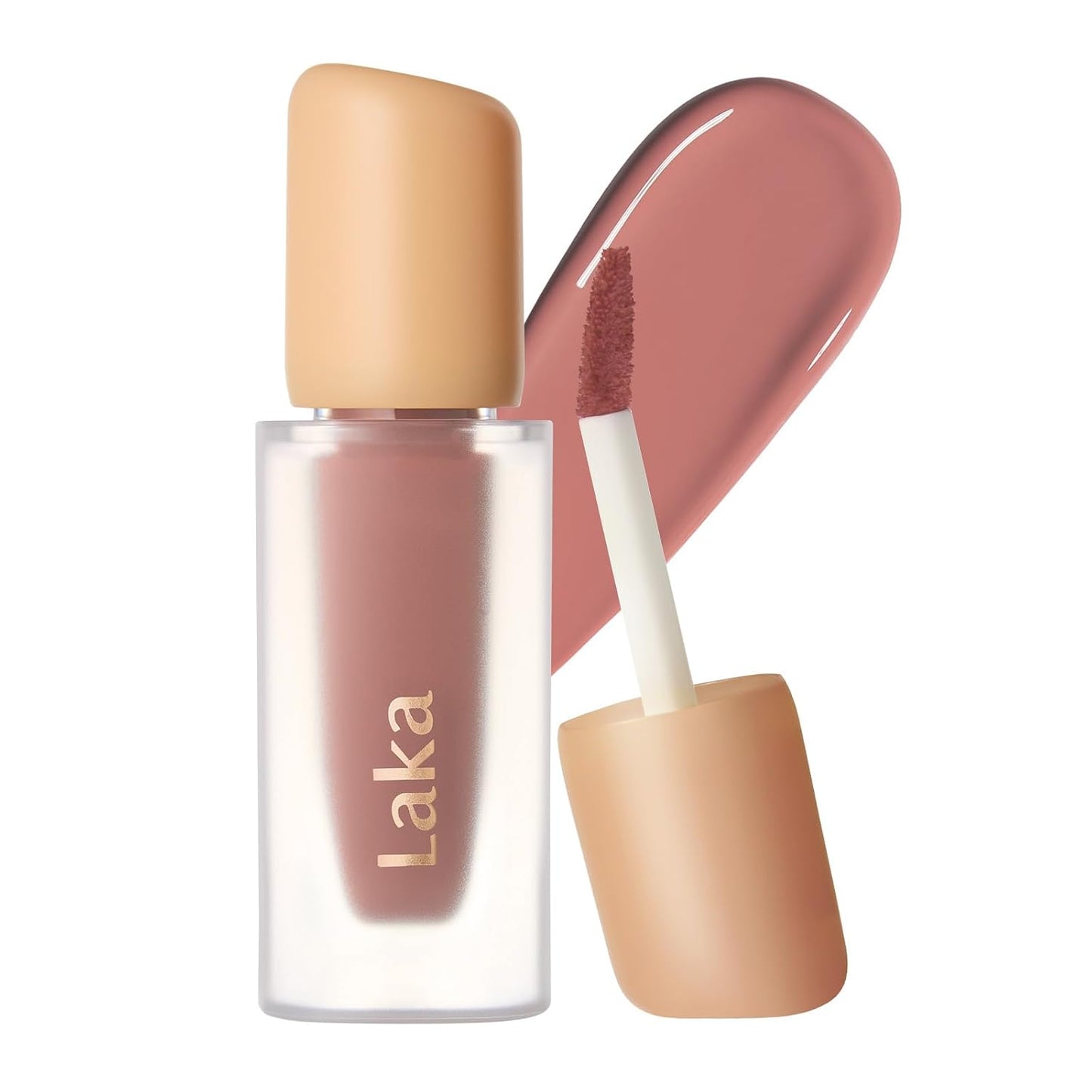 Fruity Glam Tint Lip Stain - Hydrating, Lightweight, Buildable Color | K-Beauty #101 Joyful, 4.5g/0.15oz