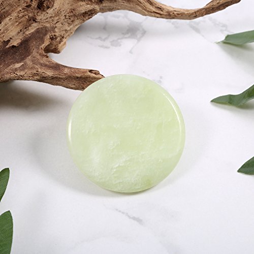 2-Pack Jade Stone Pallet for Eyelash Extension Glue - 2 Inch