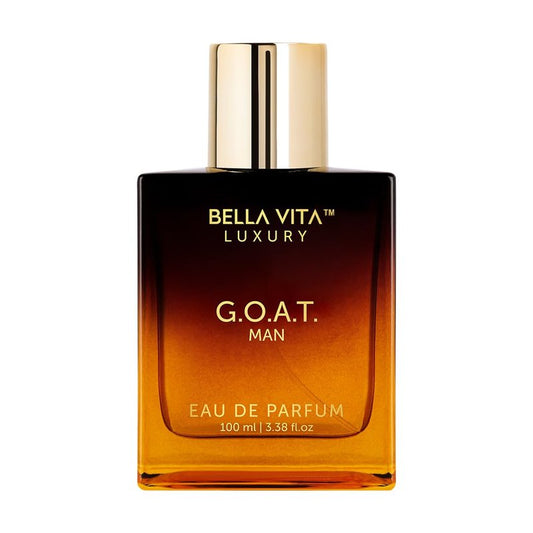 Luxury G.O.A.T. Eau de Parfum for Men - Citrus, Bergamot, Patchouli & Vetiver Notes | 100 ml (3.4 fl. oz.)