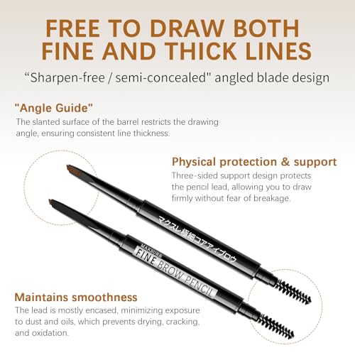 Microblading Eyebrow Pencil for Women - 0.1mm Waterproof Tip