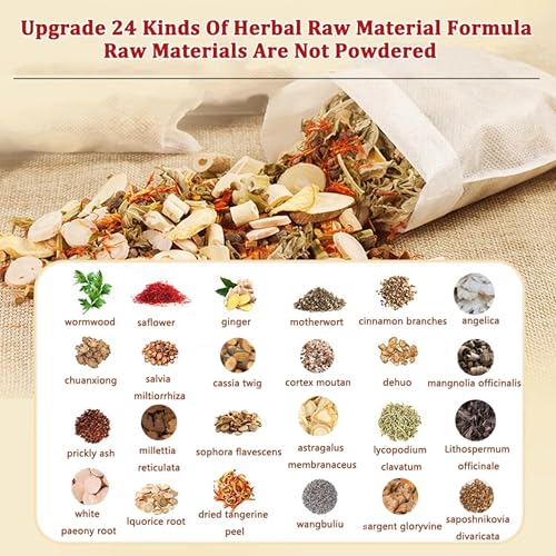 30 Pcs Herbal Detox Foot Soak - 24 Flavors for Lymphatic Drainage