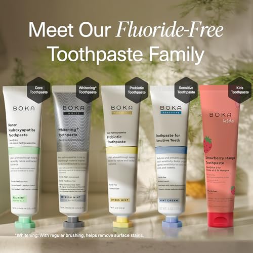 Boka Fluoride-Free Nano Hydroxyapatite Toothpaste - Mint, 4 Oz
