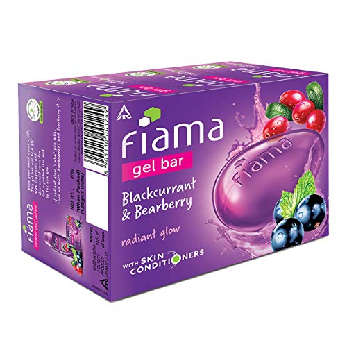 Fiama Di Wills Gel Bar Soap - Blackcurrant & Bearberry, 125g (Pack of 3)