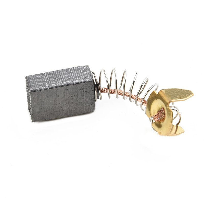 RICHERI 60 Pcs Electric Motor Carbon Brushes 10 Different Sizes for Replacement Repair Power Tool Part