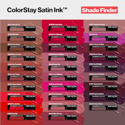 Revlon ColorStay Satin Ink Lipstick - 011 Own It, Longwear Formula