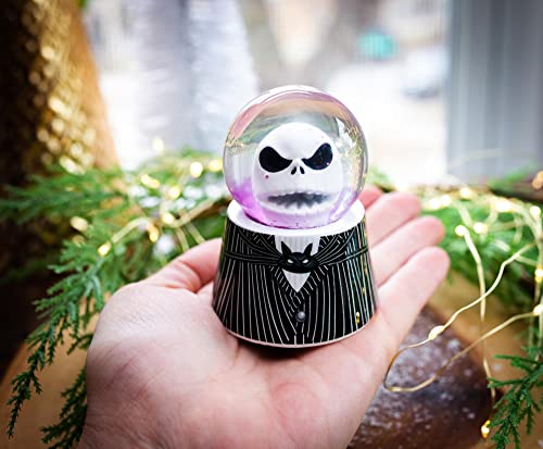 Jack Skellington Mini Light-Up Snow Globe - The Nightmare Before Christmas