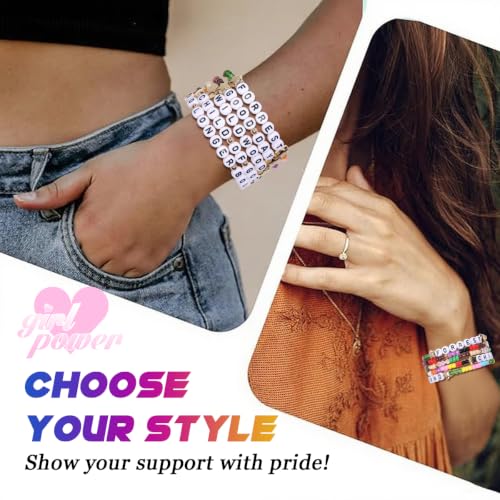 Forrest Frank Inspired Stackable Beaded Friendship Bracelets - 5 Pcs