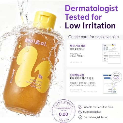 HALOMY Korean Salicylic Acid Face Wash with PHA, Centella & Hyaluronic Acid