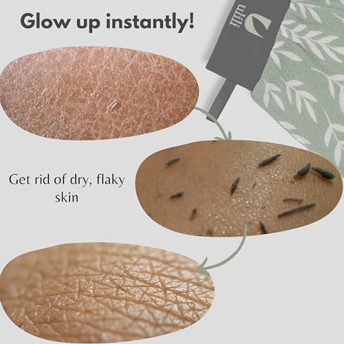 Ulili Kessa Exfoliating Glove for Body & Face - Deep Moroccan Hammam Scrub Mitt