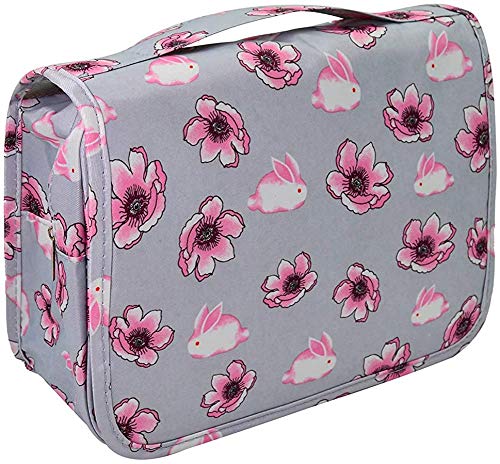 Trawila Hanging Toiletry Bag - Water-Resistant Travel Organizer for Cosmetics