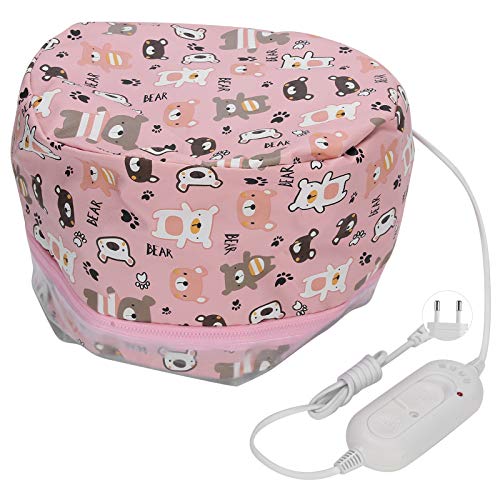 Betued Hair SPA Electric Heating Cap, Adjustable Oil Treatment Steamer Hat (US)