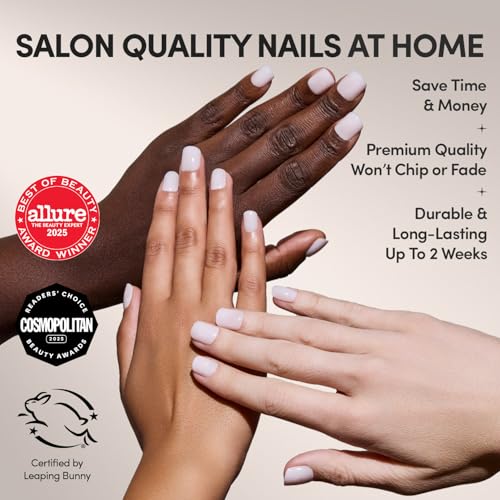 Glamnetic Extra Short Press On Nails - Glossy 30 Pc Kit
