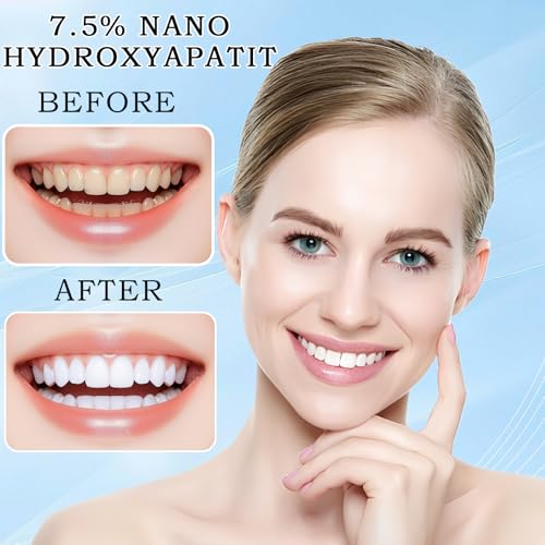 Fluoride-Free Hydroxyapatite Toothpaste for Enamel Repair - 4.23oz