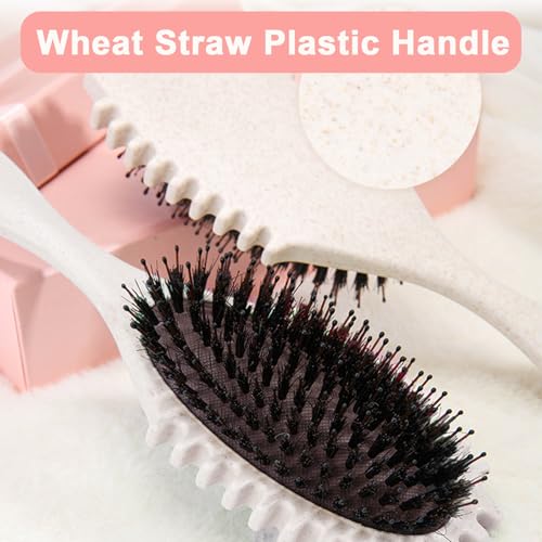 Marrhorvk Detangler Hair Brush for Fine, Curly & Thin Hair - Beige