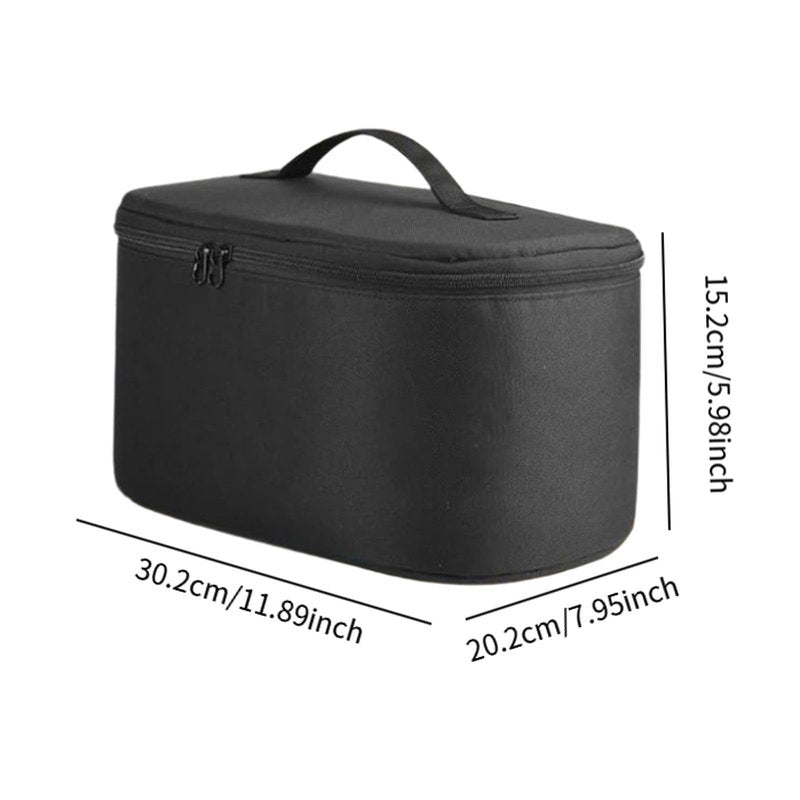 Teruyol Waxing Set Bag Multifunction Large Oxford Cloth Zipper Storage Waxing Case