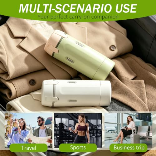 Dyseupl 4-in-1 Travel Dispenser Bottle - TSA Approved, Leakproof, Green