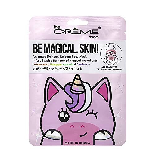 The Crème Shop Be Magical Unicorn Face Mask - Set of 3