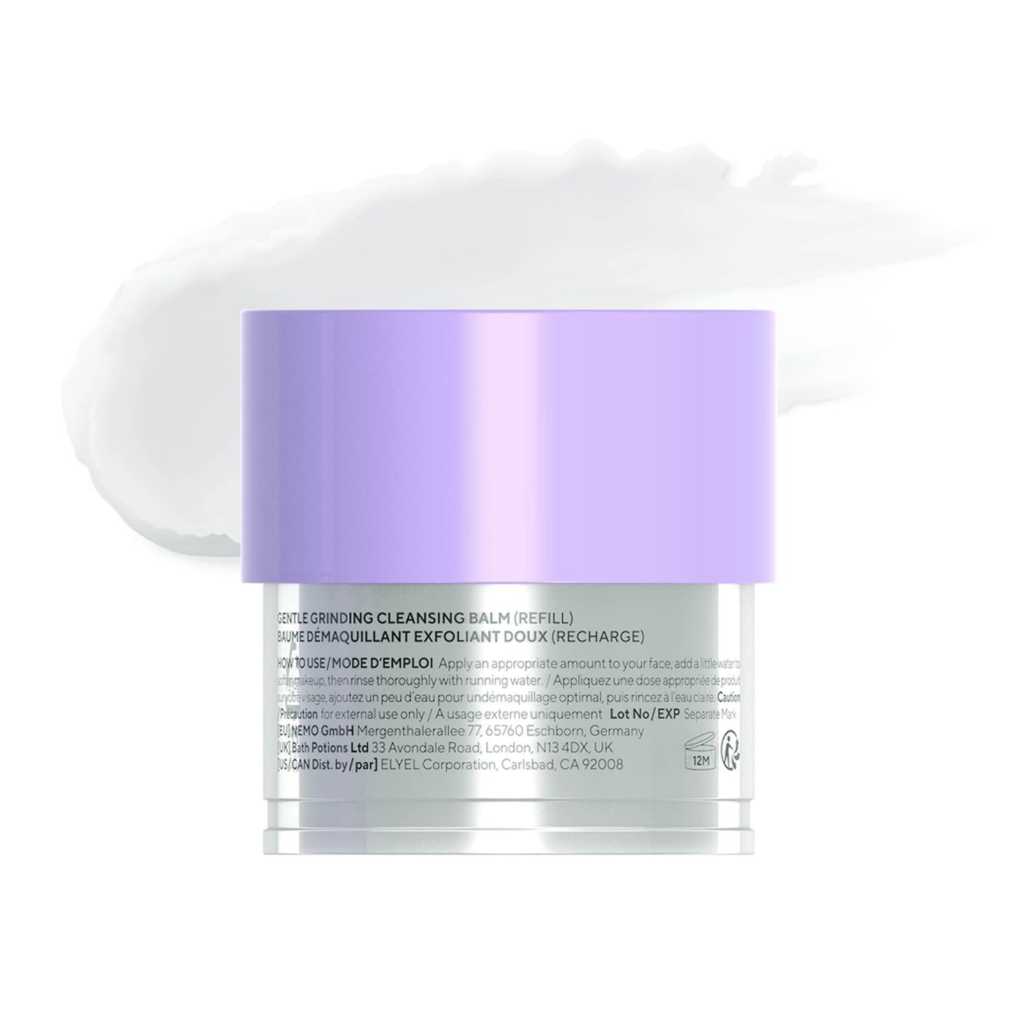 Gentle Grinding Cleansing Balm - BHA Salicylic Acid & Bakuchiol | Vegan Makeup Remover for All Skin Types (50ml)