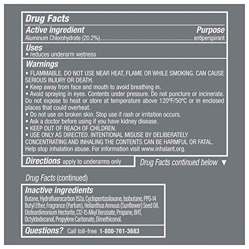 Dove Men+Care Antiperspirant Dry Spray Deodorant Cool Fresh 48H Men's Body Spray 3.8 oz