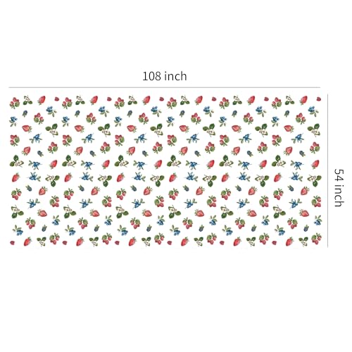 Berry Birthday Party Tablecloth Set - 3 Disposable Table Covers