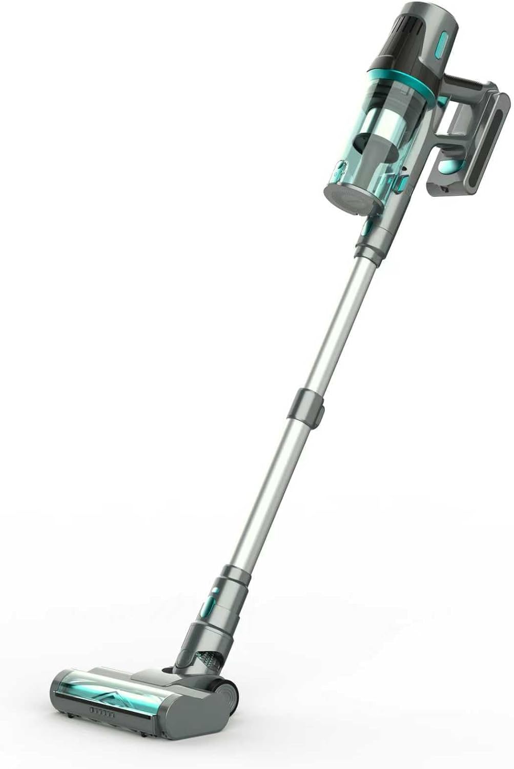 Cordless Vacuum Cleaner - 65KPa Suction Power, 65 Mins Runtime, Anti-Tangle Touch Screen | Detachable Battery for Floors & Carpets
