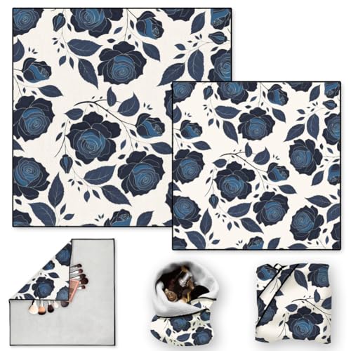 DOODLREAM Self-Adhesive Travel Makeup Bag & Protective Wrap (2-Pack)