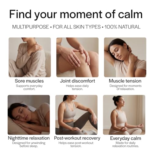 CalmaLab Pure Magnesium Oil Spray for Sleep, Feet & Muscle Recovery, 4oz