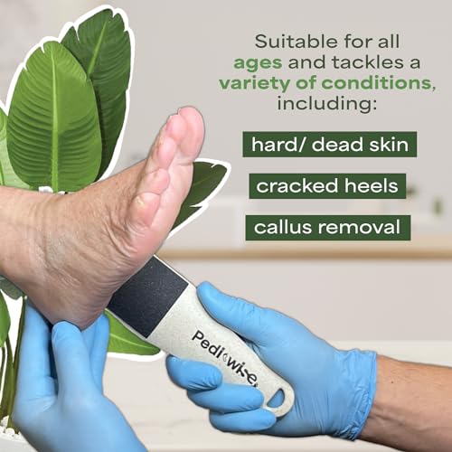 Pedi-wise Extra Large Double Sided Pumice Stone Foot File & Callus Remover - Model 1