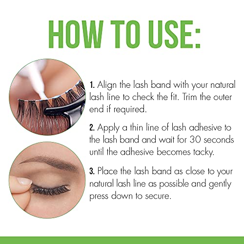 DUO Brush-On Clear Lash Glue - Waterproof, Long-Lasting Adhesive