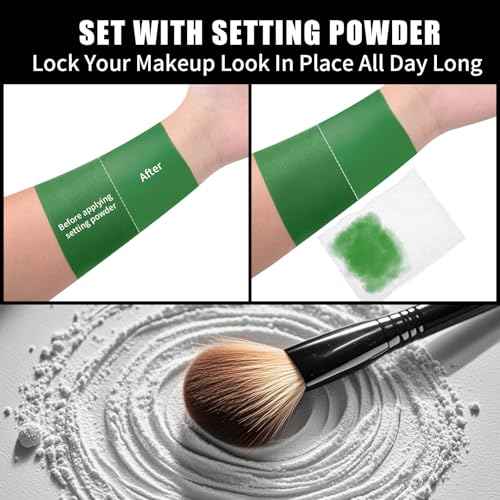 Drawdart Green Face Paint Stick - Hypoallergenic Halloween Makeup