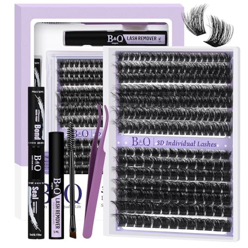 Dramatic 3D Fluffy Lash Clusters Kit - 10-18MM Volume Lashes