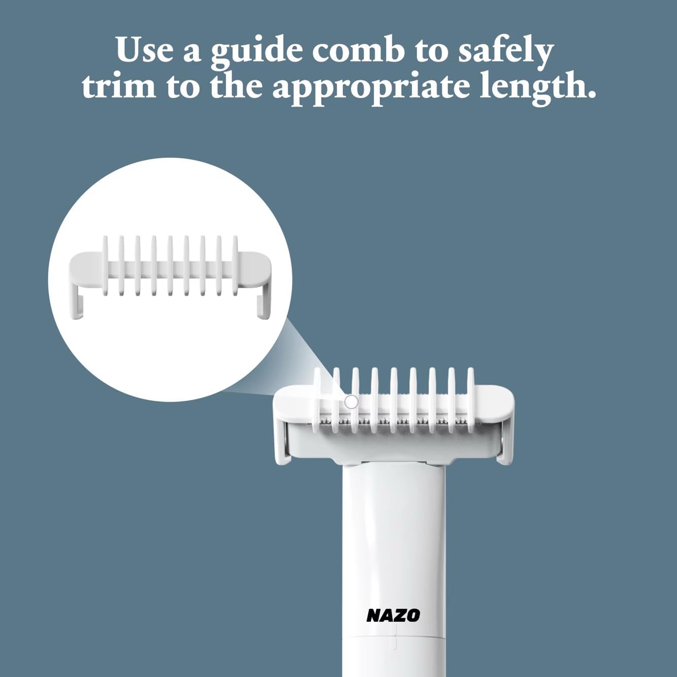 Light Bikini Trimmer for Women & Men - Waterproof Electric Razor for Pubic Hair & Sensitive Areas | Cordless, Painless, Dual Edge Blade