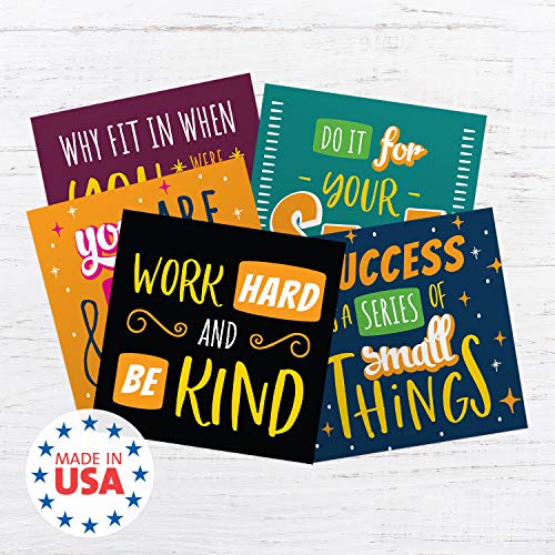 Canopy Street Kids Affirmation Lunch Box Notes - 60 Motivational Cards
