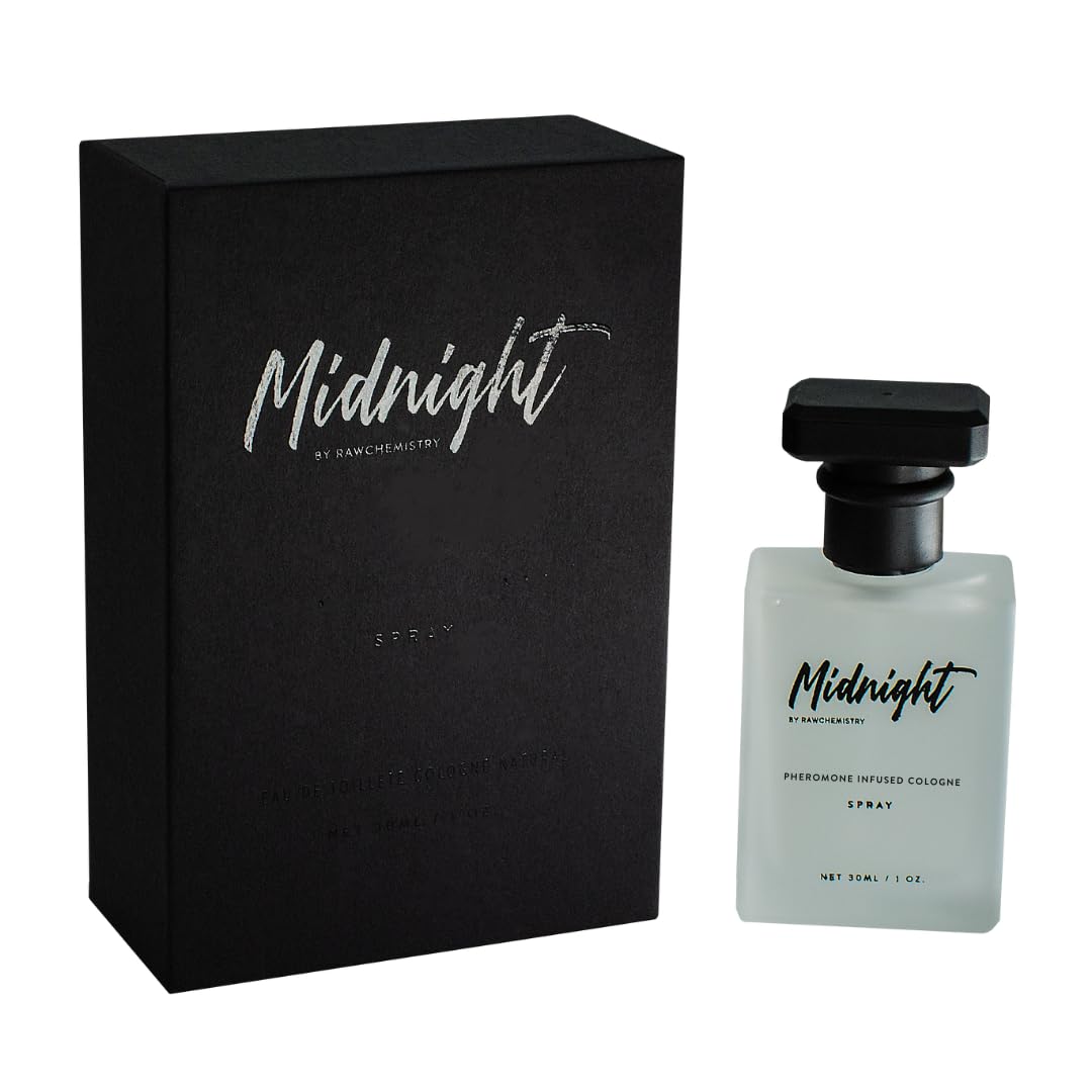 Midnight Pheromone Infused Cologne for Men - Captivating Fragrance with Pheromones | 3.4 oz