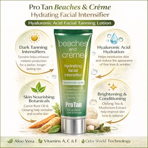 Pro Tan Beaches & Crème Facial Tanning Intensifier - 2 oz
