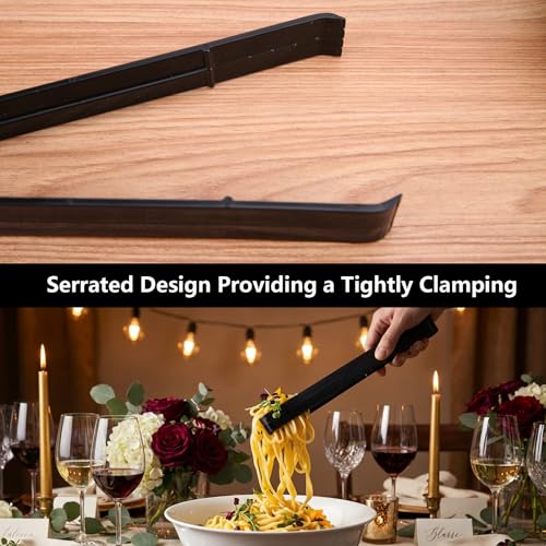 9-Inch Disposable Serving Tongs - 24 Pack, BPA-Free Plastic for Catering & Parties