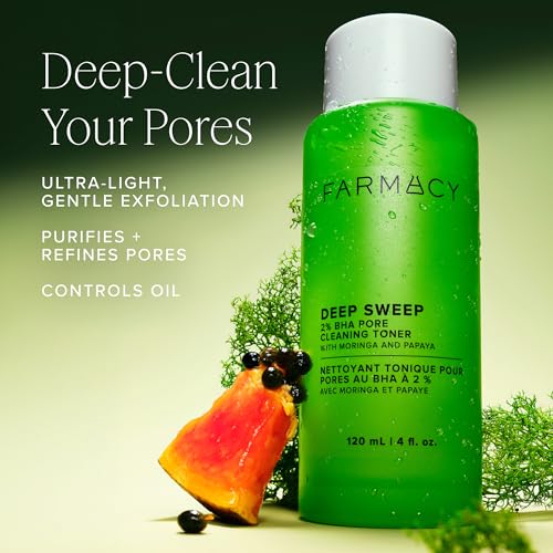 Farmacy 2% Salicylic Acid Toner - BHA Exfoliant 1.7 Fl Oz