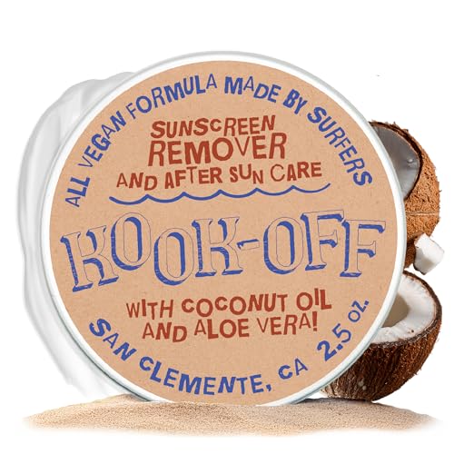 Kook-Off Mineral Sunscreen Remover & After Sun Care - 2.5oz