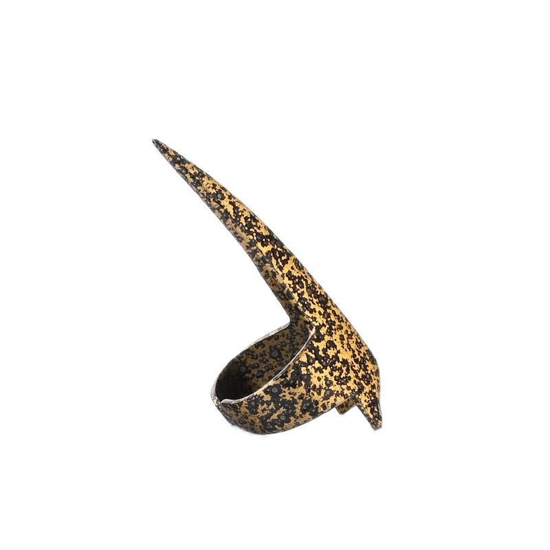 Quick Braid Aid Finger Parting Tool - Stainless Steel Braiding Tool for Dreadlocks, Wig Styling & Hair Extensions | Gold Antique