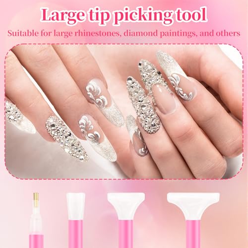 30PCS Rhinestone Picker Tool Kit with Acrylic Pens & Storage