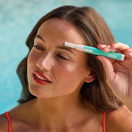 PalmPerfect Personal Hair Trimmer ? Painless Precision Shaver for Eyebrows
