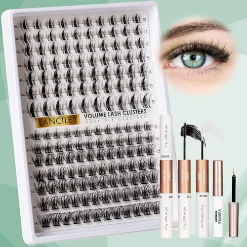 154Pcs Lash Clusters Kit 10-18mm | Lightweight & Comfortable