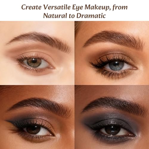 LANDMOON Neutral Matte Mini Eyeshadow Palette - 6 Colors, Long-Lasting & Vegan