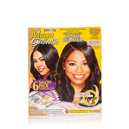 Mega Growth Relaxer 6-Pack Super Strength Hair Care Set